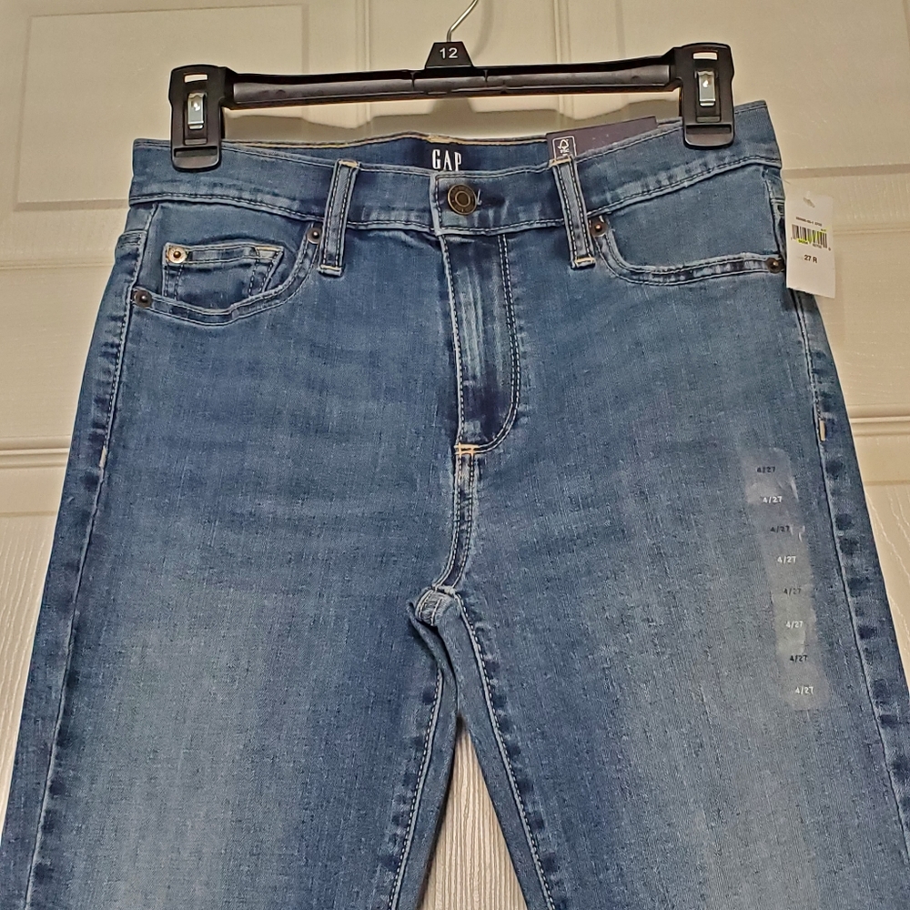 GAP Mid Rise Boot Stretch Jeans - Picture 4 of 6